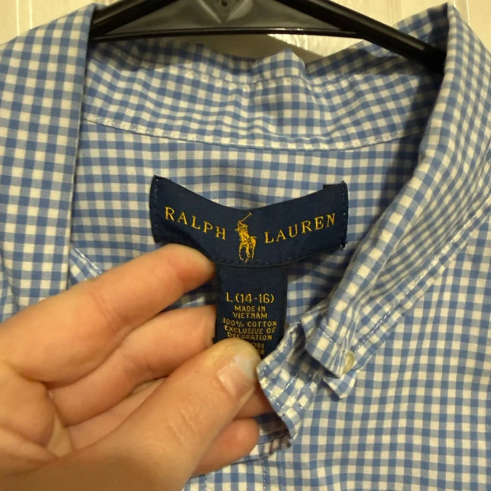 Boys 14/16 Nautica and Ralph Lauren Shirt Lot